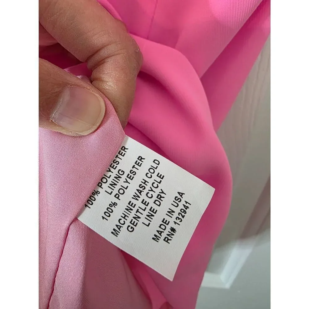 Amanda Uprichard Allora Dress, Pink XS $202